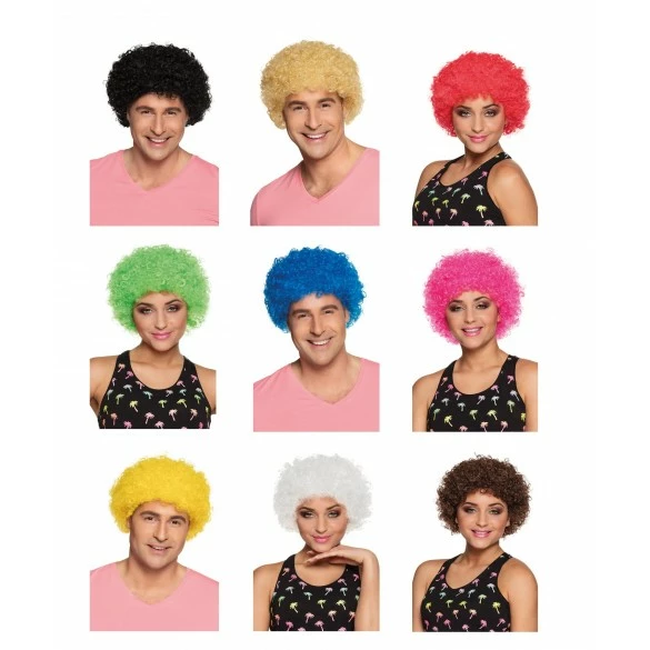 Boland Pack 9 Perruques Pop 3 Boland Pack 9 Perruques Pop