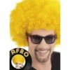Boland Perruque Afro Jaune -FETE EN FOLIE Soldes perruque afro jaune