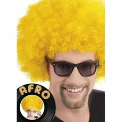 Boland Perruque Afro Jaune