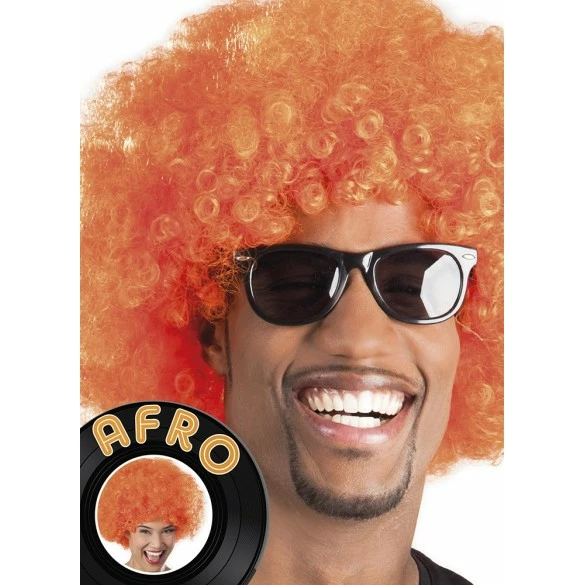 Boland Perruque Afro Orange 3 Boland Perruque Afro Orange