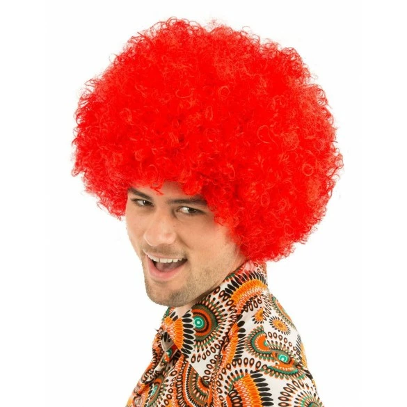Boland Perruque Afro Rouge 4 Boland Perruque Afro Rouge – Image 2