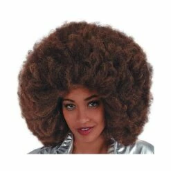 Perruque Big Afro Café 40cm