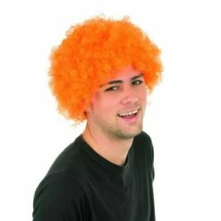 Perruque Pop Orange