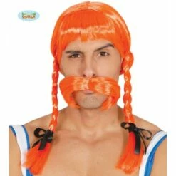 Boland Perruque Gaulois Avec Moustache -FETE EN FOLIE Soldes perruque gaulois avec moustache 2