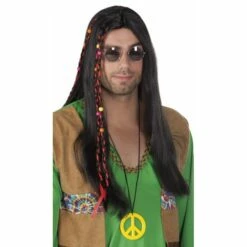 Boland Perruque Hippie Flower Power
