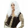 Perruque Femme Ondulée Blanche -FETE EN FOLIE Soldes perruque joy blanche