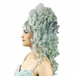 Perruque Chignon Grise 5 Perruque Chignon Grise -FETE EN FOLIE Soldes perruque lucia grise 1