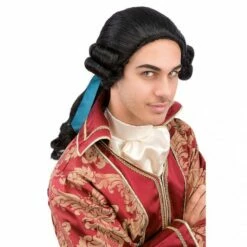 Perruque Marquis Noir