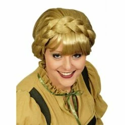 Perruque Moyen Age Courte Blonde