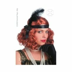 Perruque Twenties Rousse