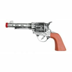 Boland Pistolet Cowboy Plastique 20cm -FETE EN FOLIE Soldes pistolet gangster plastique 1
